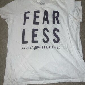 Nike Ladies White Fearless T-Shirt